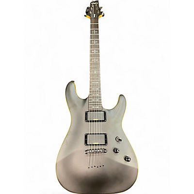 Used Schecter Guitar Research Demon 6 Black Solid Body Electric Guitar
