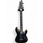 Used Schecter Guitar Research Demon 6 Black Solid Body Electric Guitar Black