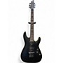 Used Schecter Guitar Research Demon 6 Black and Yellow Solid Body Electric Guitar Black and Yellow