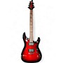 Used Schecter Guitar Research Demon 6 CHERRY BURST Solid Body Electric Guitar CHERRY BURST