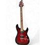 Used Schecter Guitar Research Used Schecter Guitar Research Demon 6 Cherry Sunburst Solid Body Electric Guitar Cherry Sunburst