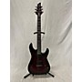 Used Schecter Guitar Research Used Schecter Guitar Research Demon 6 Crimson Red Burst Solid Body Electric Guitar Crimson Red Burst