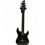 Used Schecter Guitar Research Demon 6 FR BLACK Solid Body Electric Guitar BLACK