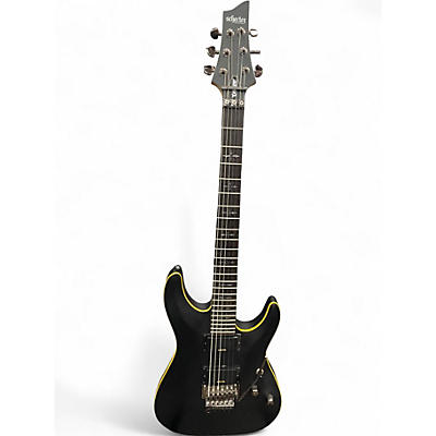 Used Schecter Guitar Research Demon-6 FR-S Aged black satin Solid Body Electric Guitar