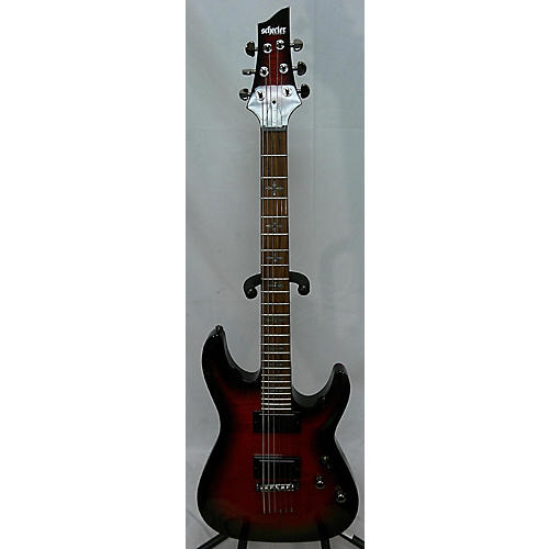 Schecter Guitar Research Used Schecter Guitar Research Demon 6 Red Solid Body Electric Guitar Red