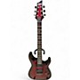 Used Schecter Guitar Research Demon 6 Red Solid Body Electric Guitar Red