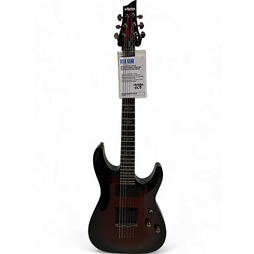 Schecter Guitar Research Used Schecter Guitar Research Demon 6 TRANS RED Solid Body Electric Guitar TRANS RED