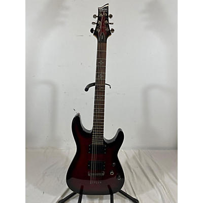 Schecter Guitar Research Used Schecter Guitar Research Demon 6 Trans Red Solid Body Electric Guitar