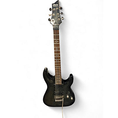 Used Schecter Guitar Research Demon 6 fr Trans Gray Solid Body Electric Guitar