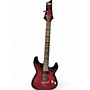 Used Schecter Guitar Research Demon 6 red Solid Body Electric Guitar red