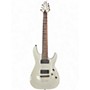 Used Schecter Guitar Research Demon 7 String Alpine White Solid Body Electric Guitar Alpine White