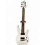Used Schecter Guitar Research Demon 7 String Alpine White Solid Body Electric Guitar Alpine White