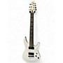 Used Schecter Guitar Research Demon 7 String Alpine White Solid Body Electric Guitar Alpine White