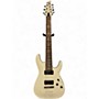 Used Schecter Guitar Research Demon 7 String Alpine White Solid Body Electric Guitar Alpine White