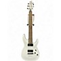 Used Schecter Guitar Research Demon 7 String Alpine White Solid Body Electric Guitar Alpine White
