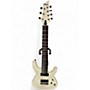 Used Schecter Guitar Research Demon 7 String Antique White Solid Body Electric Guitar Antique White