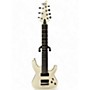 Used Schecter Guitar Research Used Schecter Guitar Research Demon 7 String Vintage White Solid Body Electric Guitar Vintage White