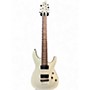 Used Schecter Guitar Research Demon 7 String Vintage White Solid Body Electric Guitar Vintage White