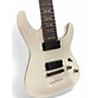 Used Schecter Guitar Research Demon 7 String Vintage White Solid Body Electric Guitar Vintage White