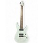 Used Schecter Guitar Research Demon 7 String Vintage White Solid Body Electric Guitar Vintage White