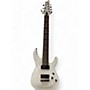 Used Schecter Guitar Research Used Schecter Guitar Research Demon 7 String White Solid Body Electric Guitar White