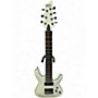 Used Schecter Guitar Research Demon 7 String White Solid Body Electric Guitar White