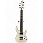 Used Schecter Guitar Research Demon 7 String White Solid Body Electric Guitar White