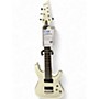 Used Schecter Guitar Research Demon 7 String white Solid Body Electric Guitar white