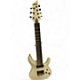 Used Schecter Guitar Research Demon 7 String white Solid Body Electric Guitar white