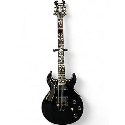 Used Schecter Guitar Research Devil 6 Tribal Solid Body Electric Guitar