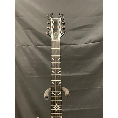 Schecter Guitar Research Used Schecter Guitar Research Devil Spine Black Spine Solid Body Electric Guitar