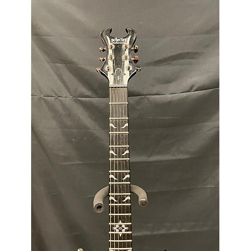 Schecter Guitar Research Used Schecter Guitar Research Devil Spine Black Spine Solid Body Electric Guitar Black Spine