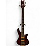 Used Schecter Guitar Research Diamond Elite 4 Crimson Electric Bass Guitar Crimson