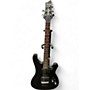 Used Schecter Guitar Research Diamond Series 006 Deluxe  Black Solid Body Electric Guitar Black
