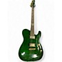 Used Schecter Guitar Research Diamond Series 30th Anniversary PT green Solid Body Electric Guitar green