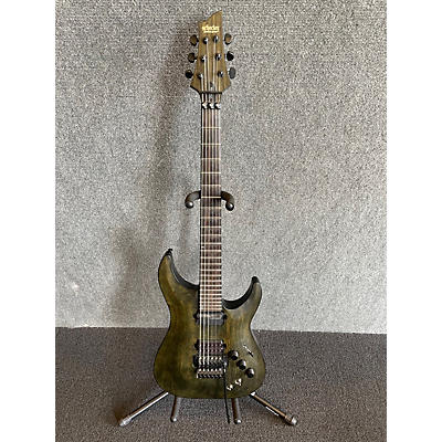 Schecter Guitar Research Used Schecter Guitar Research Diamond Series Apocalypse Gray Solid Body Electric Guitar