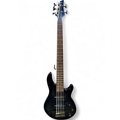 Used Schecter Guitar Research Diamond Series  Black Electric Bass Guitar