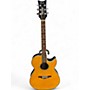 Used Schecter Guitar Research Diamond Series Bowl Back Natural Gloss Acoustic Electric Guitar Natural Gloss