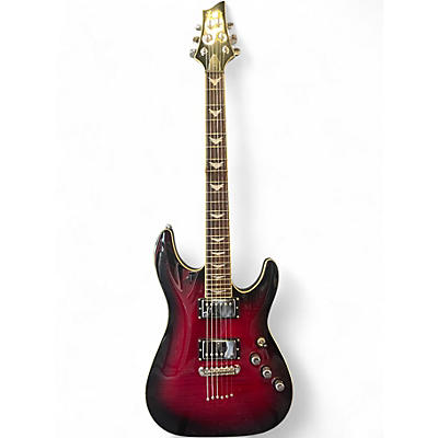 Used Schecter Guitar Research Diamond Series C-1+ Black Cherry Solid Body Electric Guitar