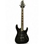 Used Schecter Guitar Research Diamond Series C-1 Plus Trans Black Solid Body Electric Guitar Trans Black