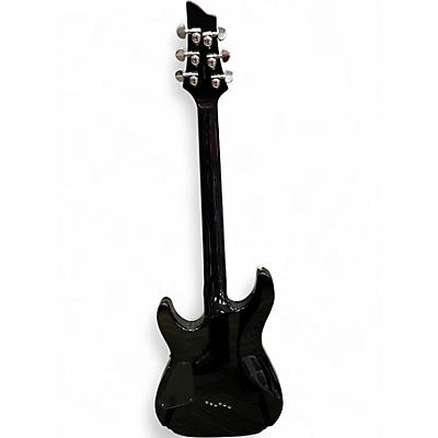 Used Schecter Guitar Research Diamond Series C-1Elite Black Solid Body Electric Guitar