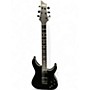 Used Schecter Guitar Research Diamond Series C1 Black Solid Body Electric Guitar Black