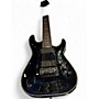Used Schecter Guitar Research Diamond Series C7 Hellraiser Black Solid Body Electric Guitar Black