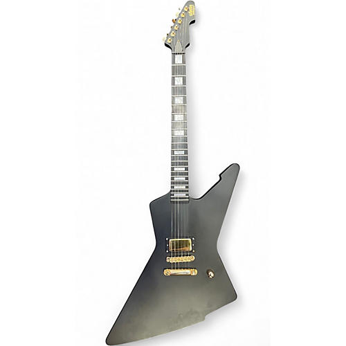 Used Schecter Guitar Research Diamond Series Cesar Soto E1 Black Solid Body Electric Guitar Black