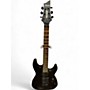 Used Schecter Guitar Research Diamond Series Damien FR BLACK Solid Body Electric Guitar BLACK