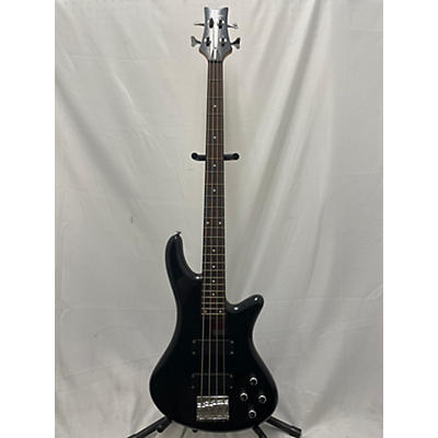 Schecter Guitar Research Used Schecter Guitar Research Diamond Series Deluxe 4 Black Electric Bass Guitar