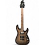 Used Schecter Guitar Research Diamond Series Gryphon Trans Black Solid Body Electric Guitar Trans Black