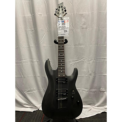 Schecter Guitar Research Used Schecter Guitar Research Diamond Series OMEN 6 Gunmetal Gray Solid Body Electric Guitar