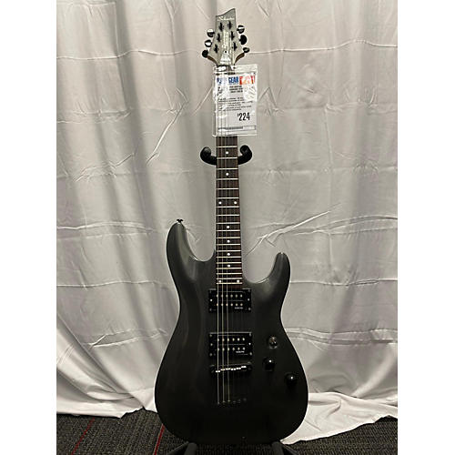 Schecter Guitar Research Used Schecter Guitar Research Diamond Series OMEN 6 Gunmetal Gray Solid Body Electric Guitar Gunmetal Gray