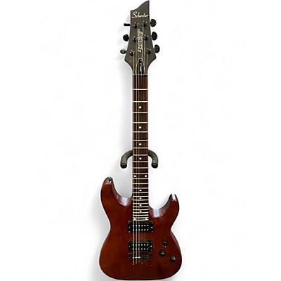 Used Schecter Guitar Research Diamond Series Omen-6 Natural Solid Body Electric Guitar